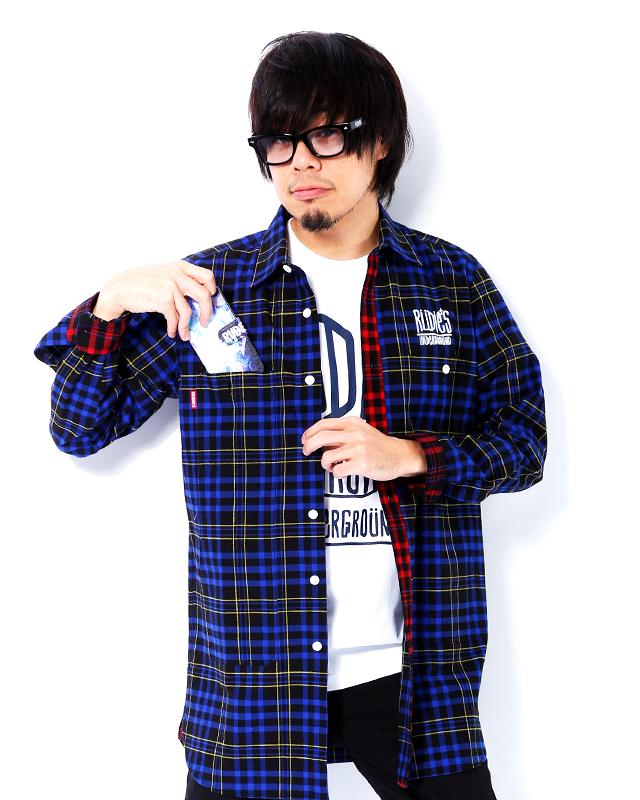 DRAWING LONG CHECK SHIRTS JKT03.jpg