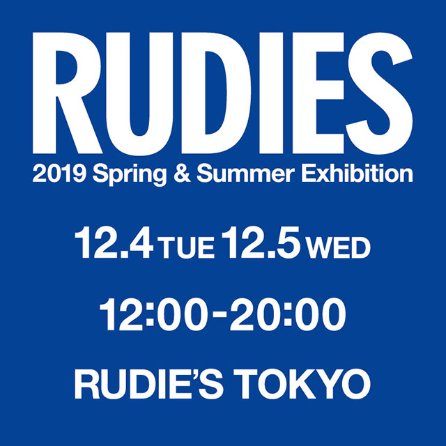 RUDIE'S 2019SS EXHIBITION.jpg