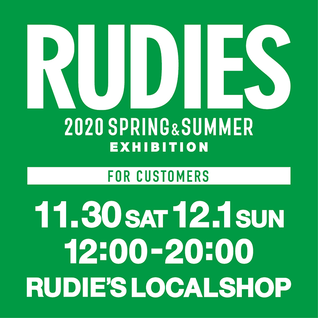 RUDIE'S 2020SS EXHIBITION_local.jpg